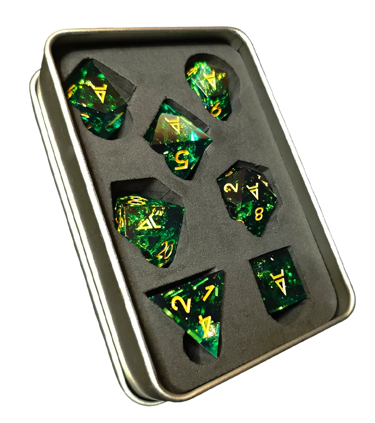 Forest Warden Dice Set